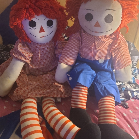 Raggedy Ann and Andy dolls - Picture 5 of 6